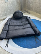 Black and White Parka - Men's