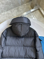 Black and White Parka - Men's