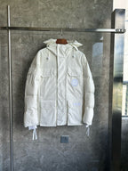 Black and White Parka - Men's