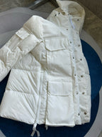 Black and White Parka - Men's