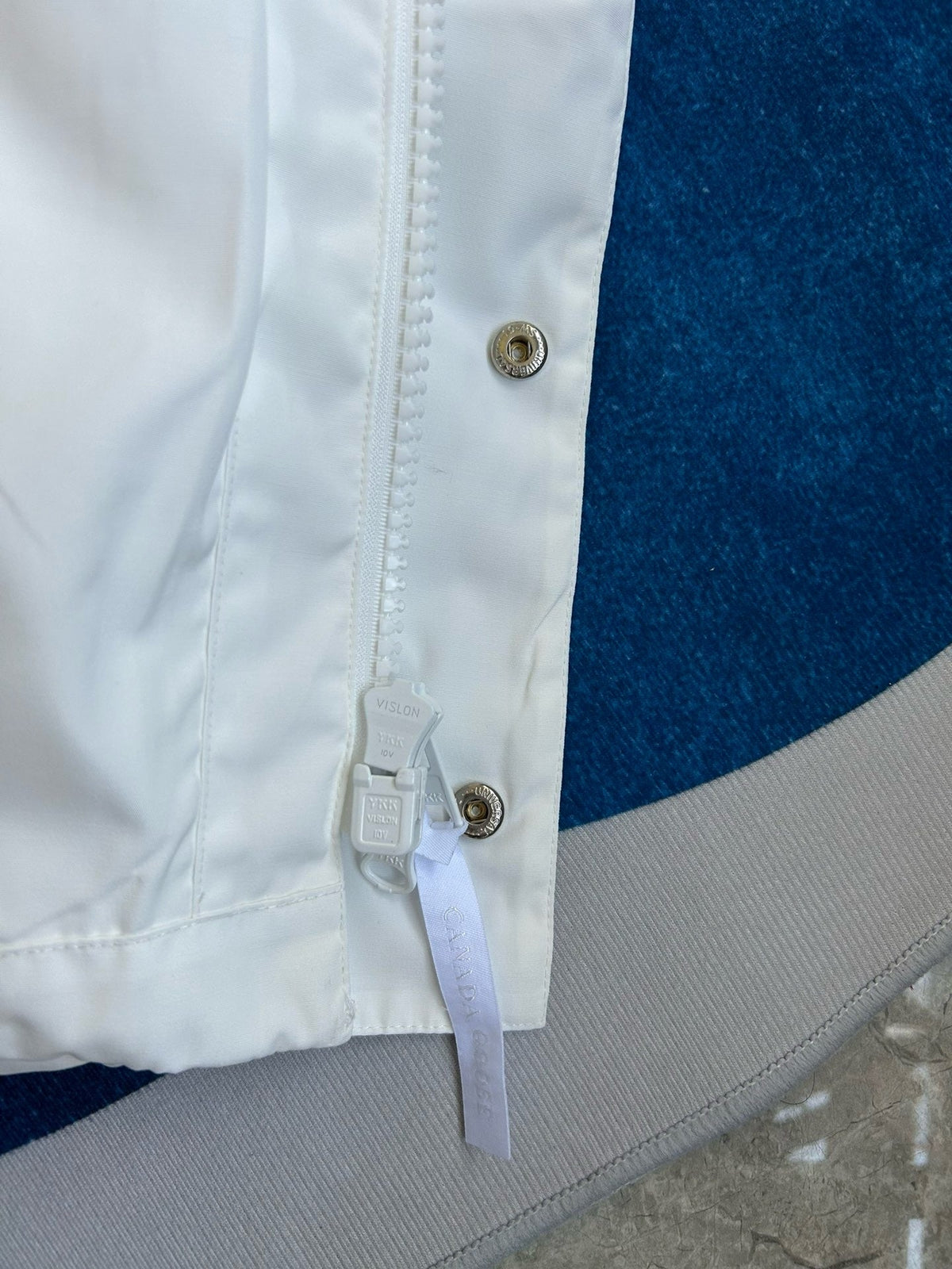 Black and White Parka - Men's