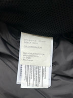 Schwarz-weiße Pufferjacke – Herren