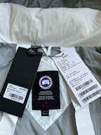 Light Pink and White Puffer Jacket - Men's
