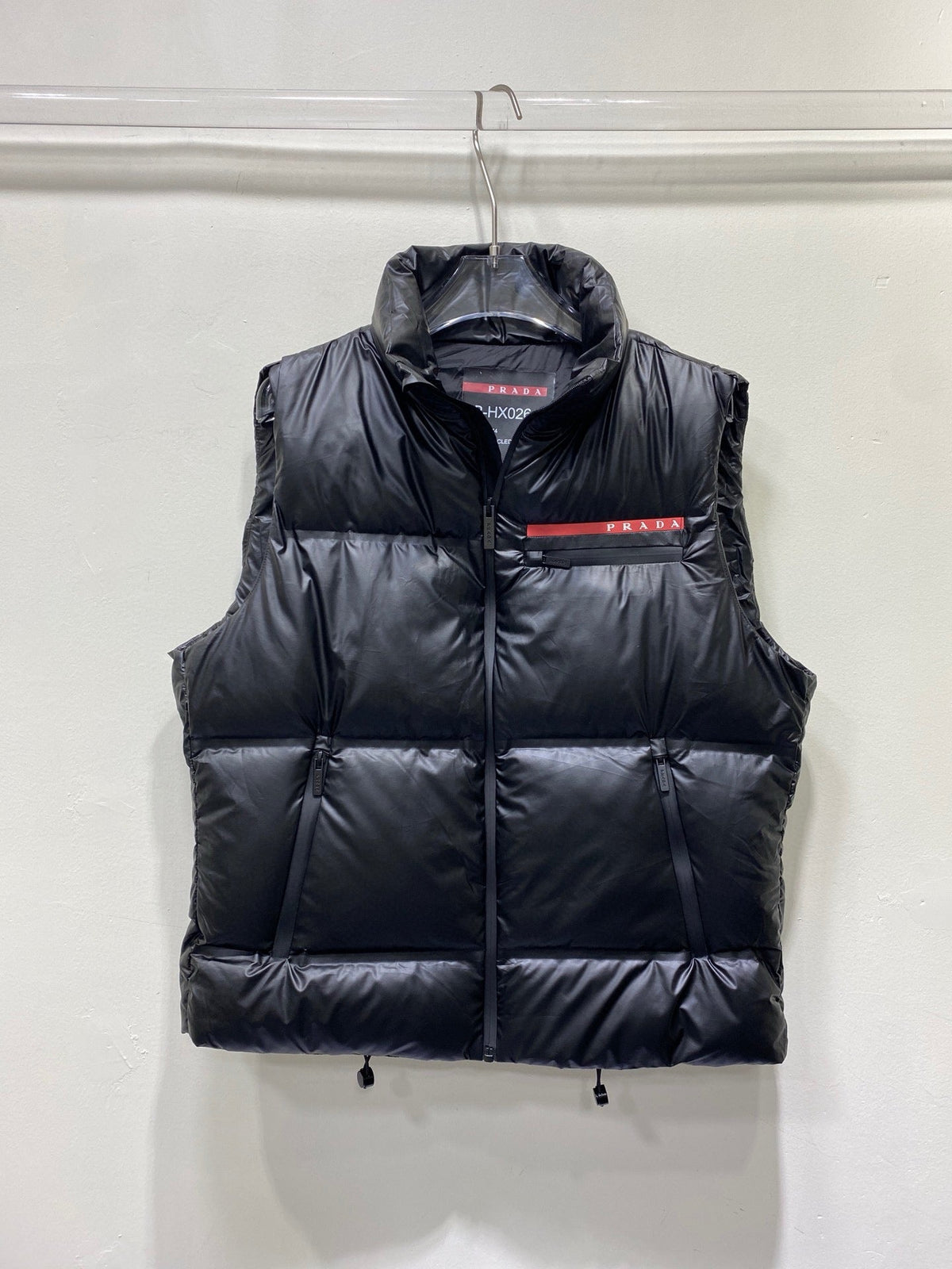 Black Nylon Down Gilet - Men's