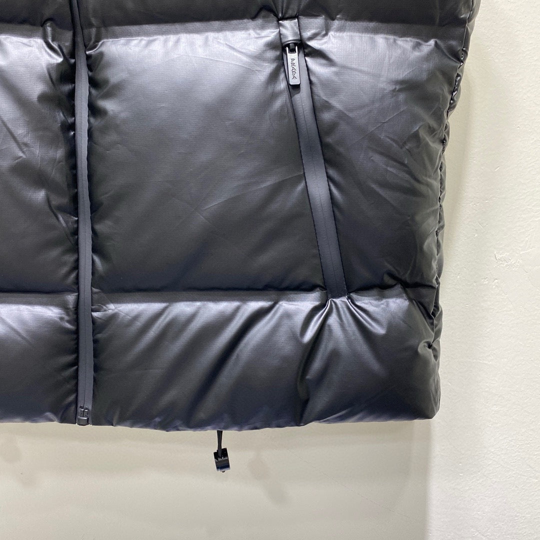 Black Nylon Down Gilet - Men's