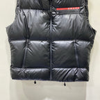 Black Nylon Down Gilet - Men's