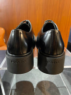 Schwarze Derby Schuhe - Herren
