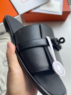 Camel Leather Buckle Single Band - Men's