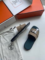 Camel Leather Buckle Single Band - Men's