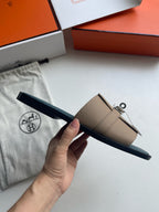 Camel Leather Buckle Single Band - Men's
