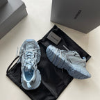 Sky Blue and Pink Sneakers