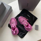 Sky Blue and Pink Sneakers