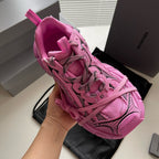 Sky Blue and Pink Sneakers
