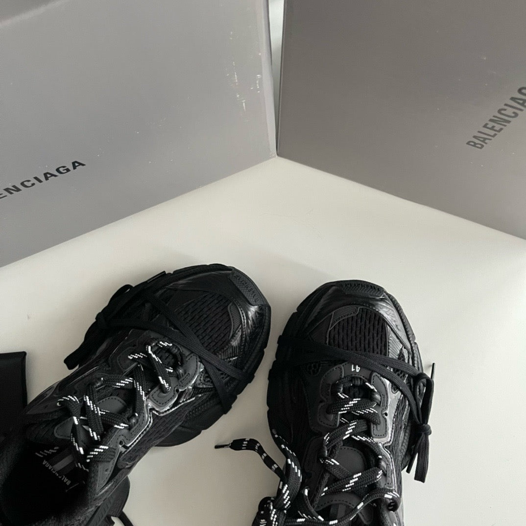 Black and Grey Sneakers