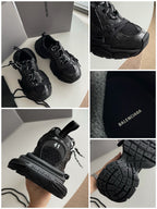 Black and Grey Sneakers