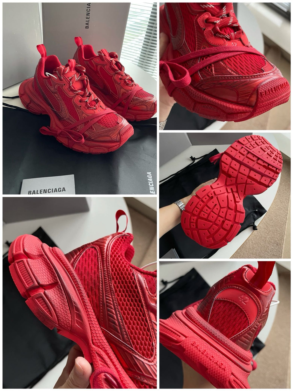 Rote Turnschuhe