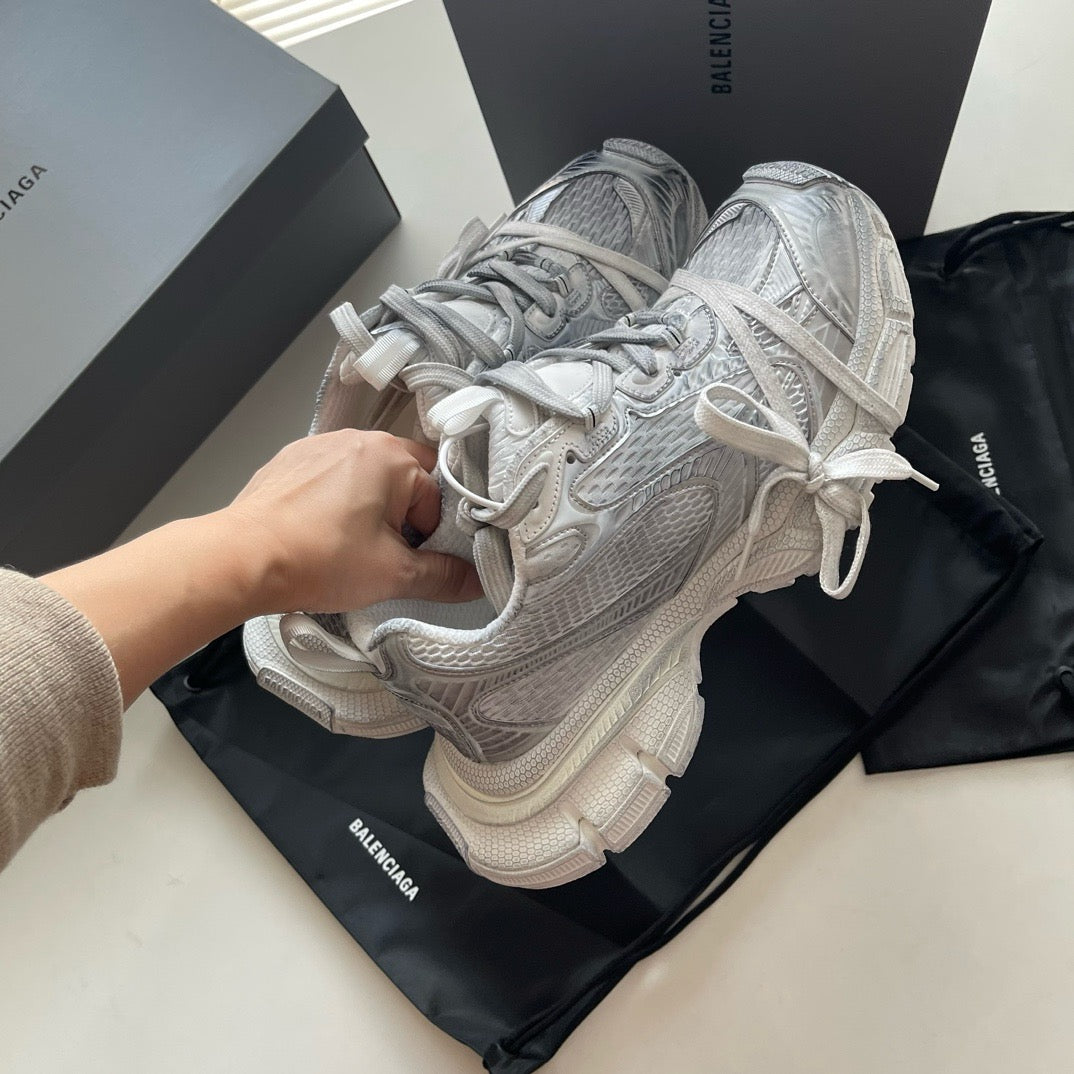 Caged Panel Runner Sneakers