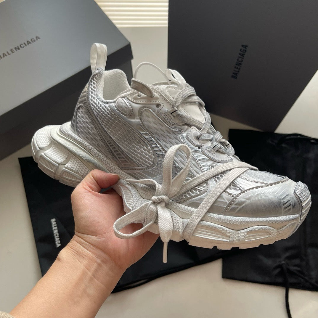 Caged Panel Runner Sneakers