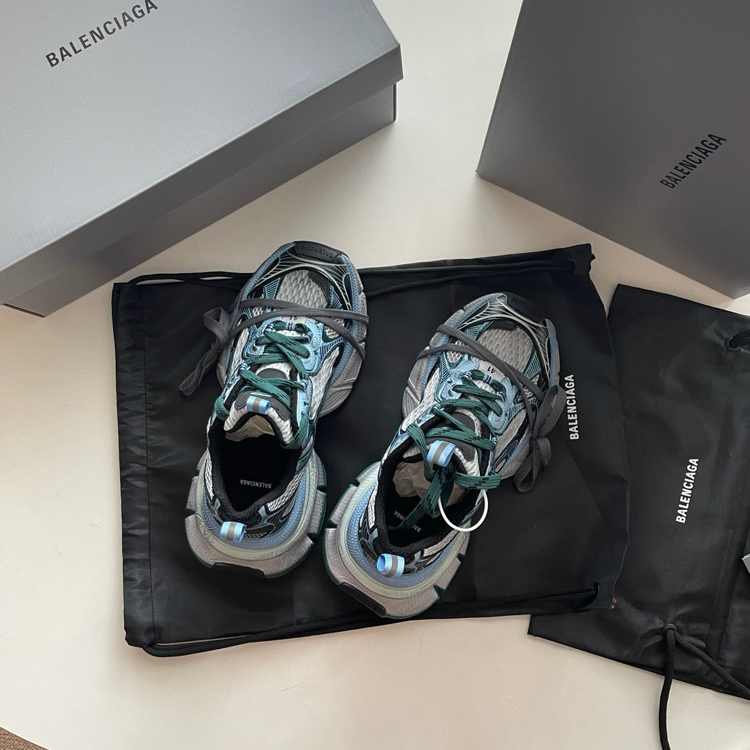 Caged Panel Runner Sneakers