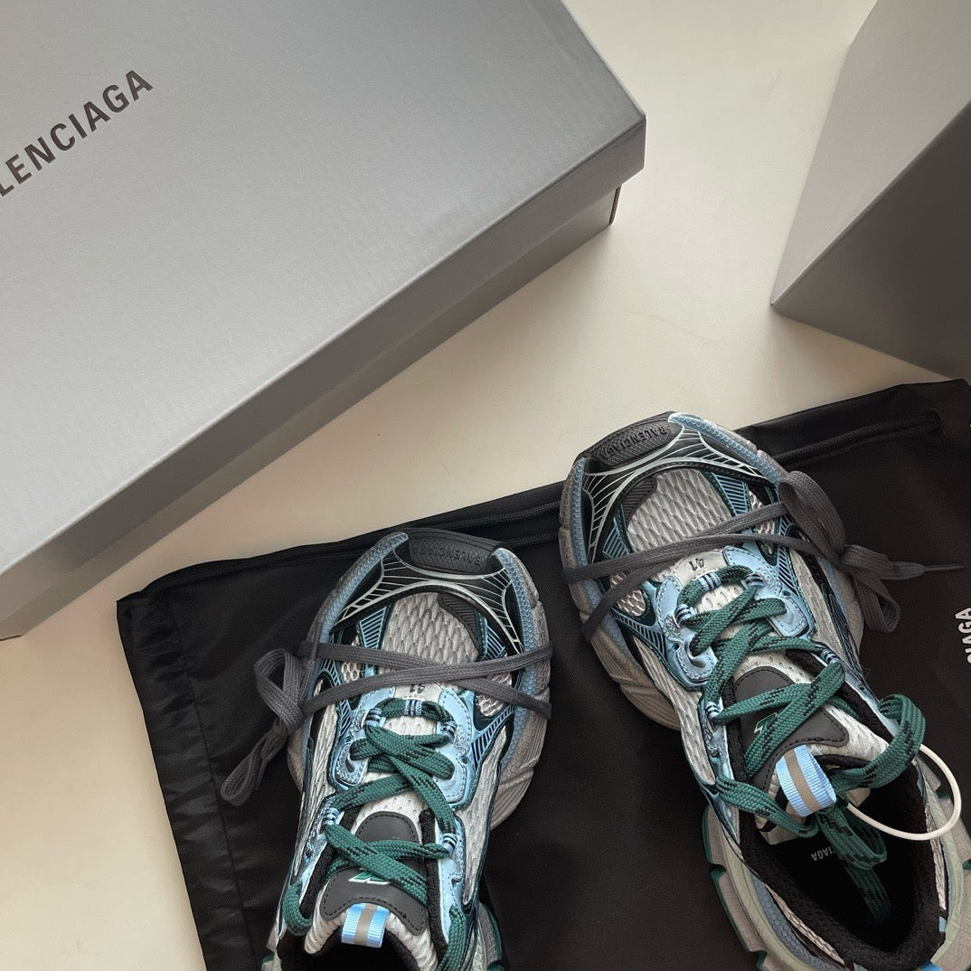 Caged Panel Runner Sneakers