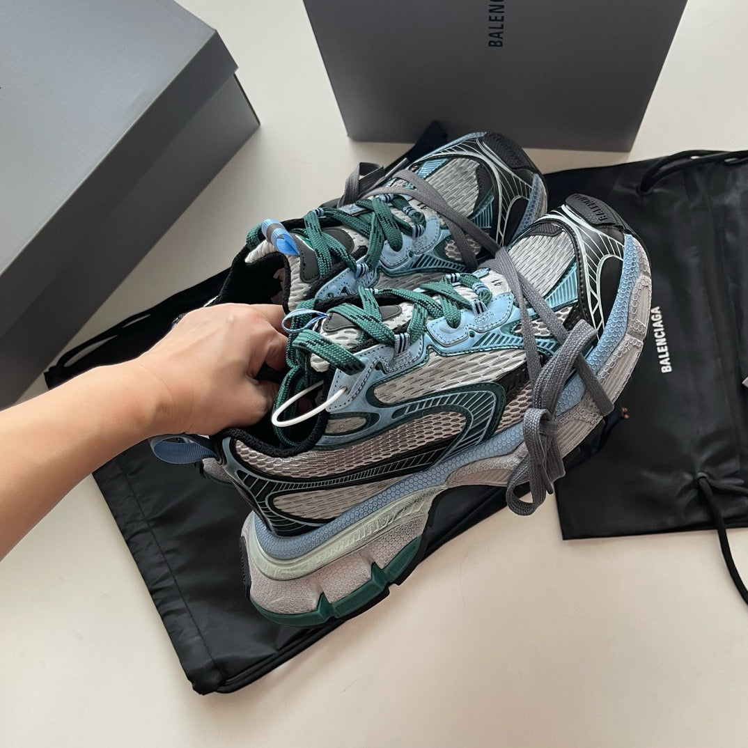 Caged Panel Runner Sneakers