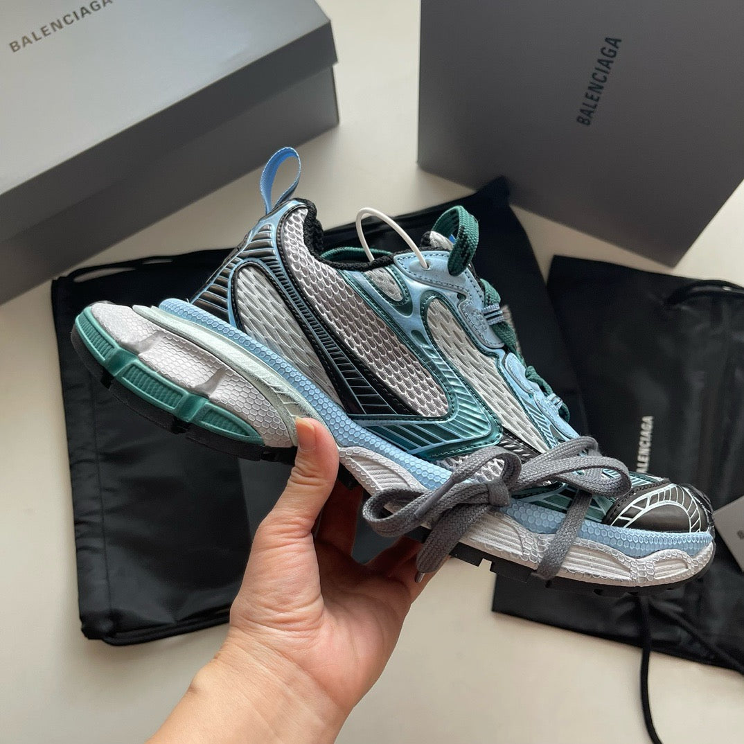 Caged Panel Runner Sneakers