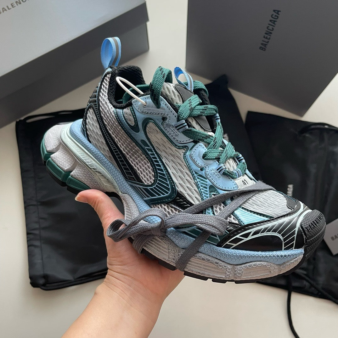 Caged Panel Runner Sneakers