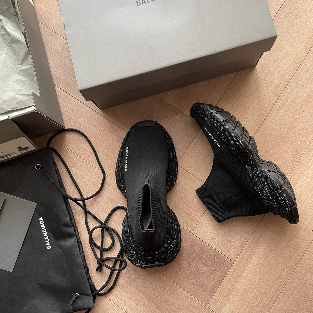 Black and White Sneakers