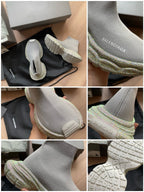 Black and White Sneakers