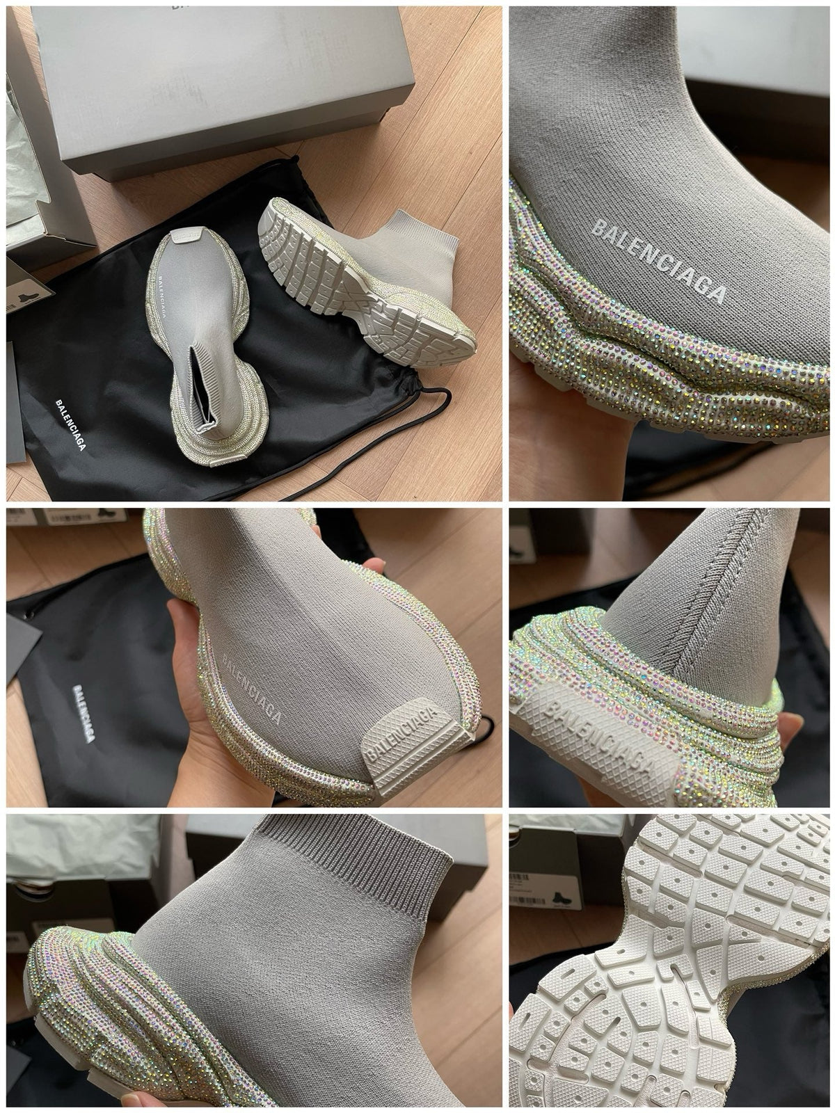 Black and White Sneakers