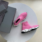 Speed-Socken-Sneaker Schwarz