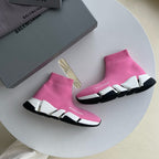Speed-Socken-Sneaker Schwarz