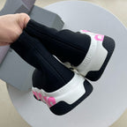 Speed-Socken-Sneaker Schwarz
