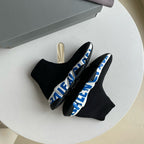 Speed-Socken-Sneaker Schwarz