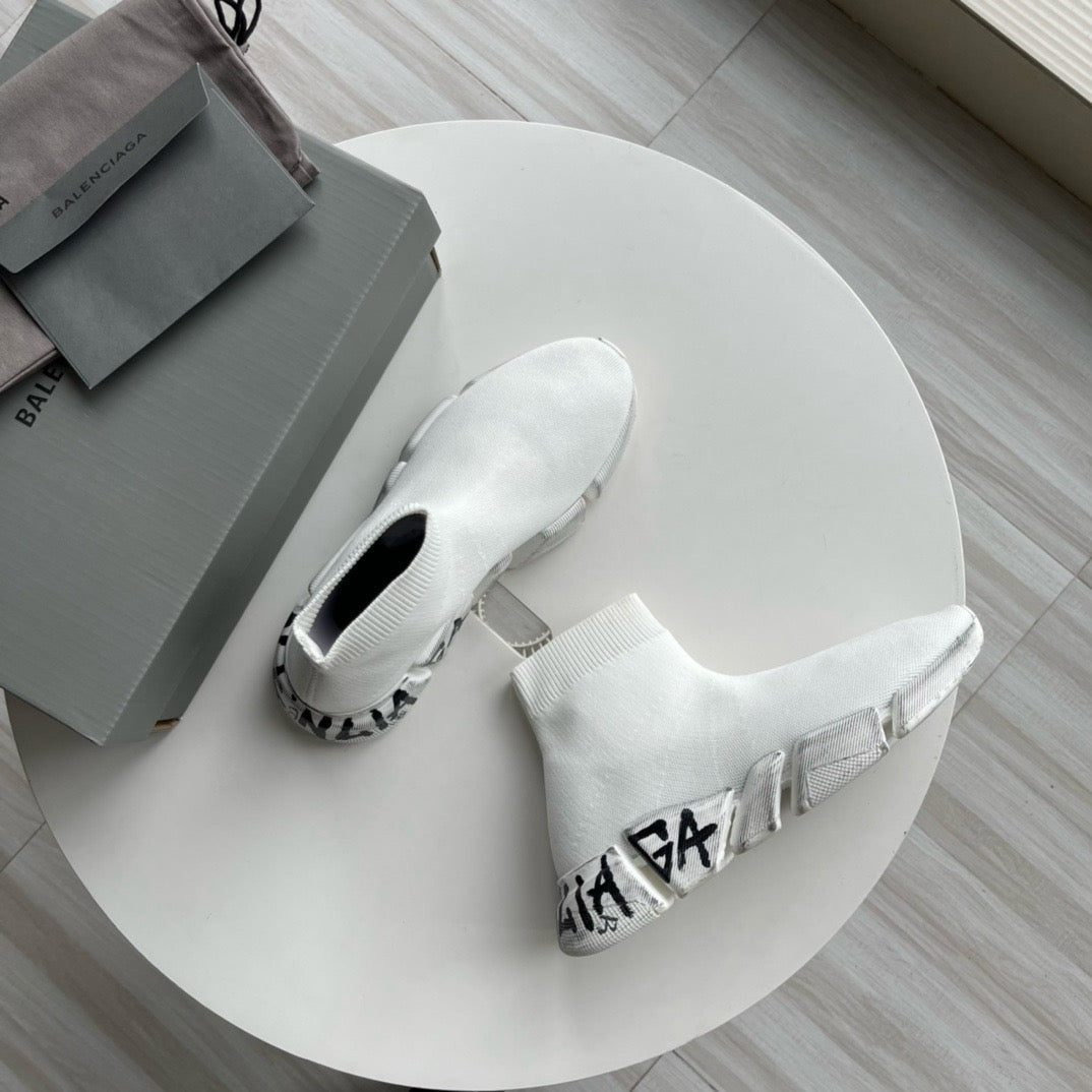 Speed Sock Trainer White