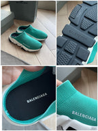 Mehrfarbige Mules