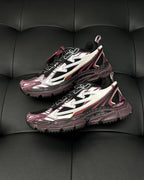 Black Mesh Graphic Chunky - Men's