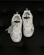 Black Mesh Graphic Chunky - Men's