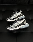 White Mesh Graphic Chunky - Men's
