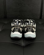 White Mesh Graphic Chunky - Men's