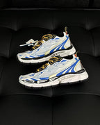 White Mesh Graphic Chunky - Men's