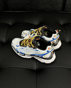 White Mesh Graphic Chunky - Men's