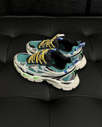 White Mesh Graphic Chunky - Men's