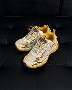 White Mesh Graphic Chunky - Men's