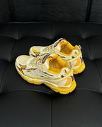 White Mesh Graphic Chunky - Men's
