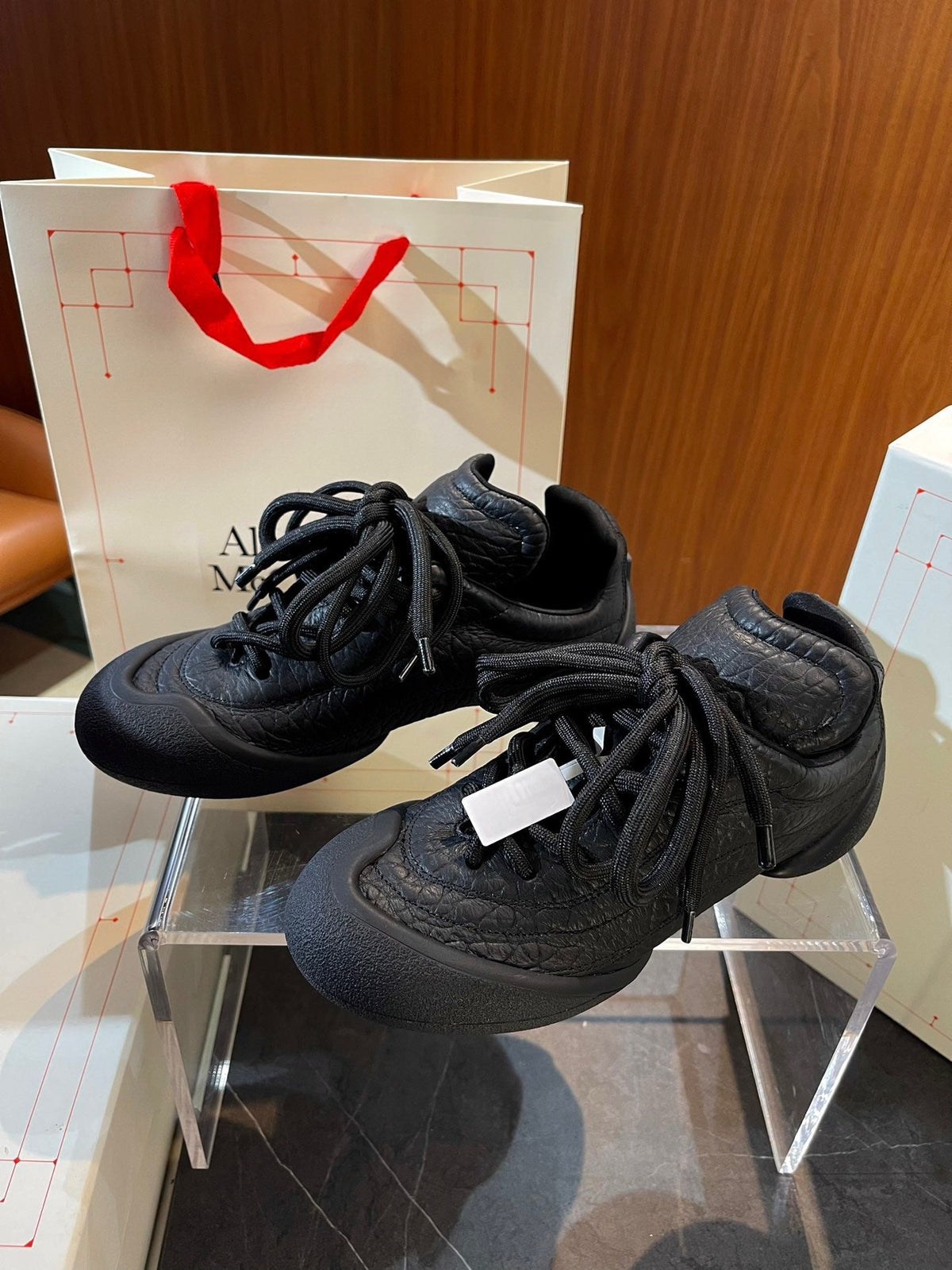 Black Mesh Tonal Chunky - Men's