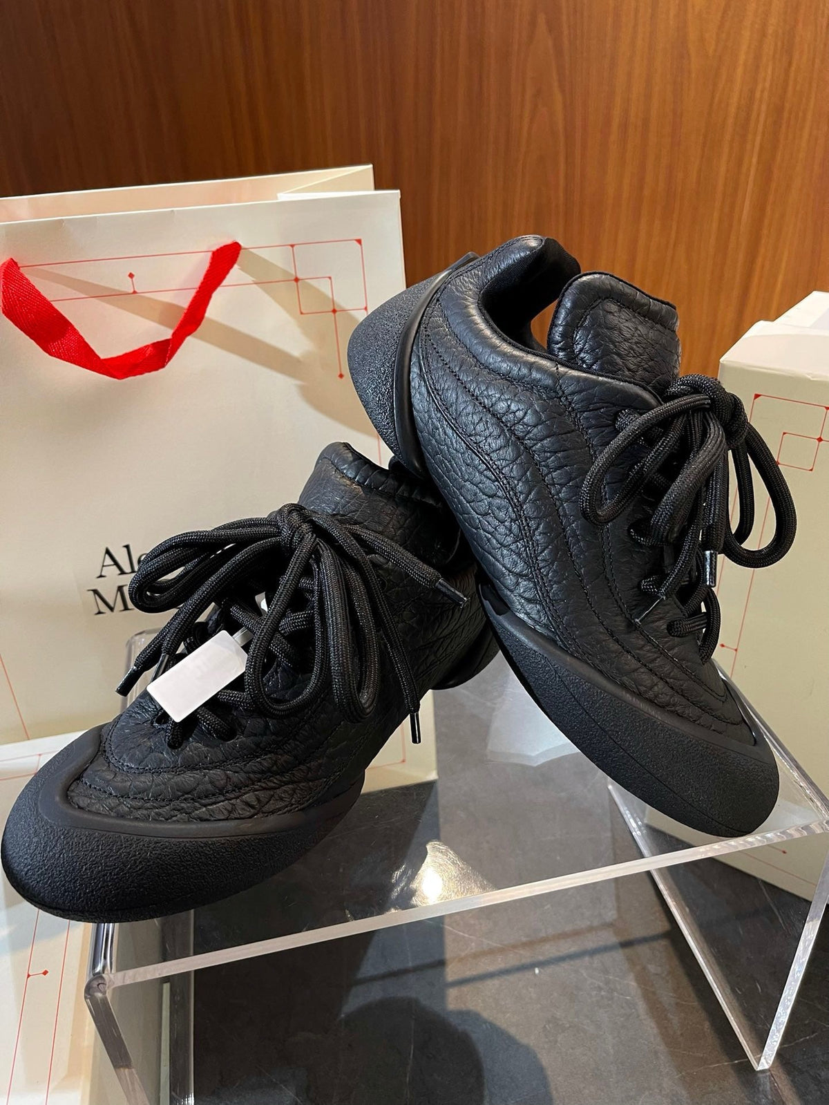 Black Mesh Tonal Chunky - Men's