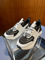 Cream Leather Colourblock Chunky - Men's