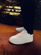 Cream Leather Colourblock Chunky - Men's