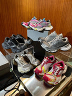 Dunkle Distressed-Mesh-Sneaker